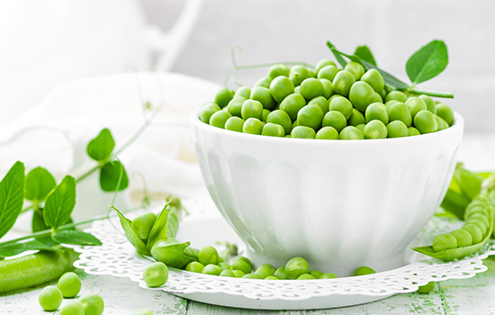 Świeży groszek i mięta: połączenie, które daje uczucie chłodu